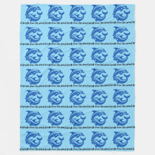 Dolphins Fleece Blanket