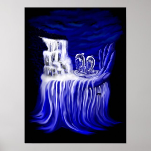 Dolphins , Hand of Times  Poster (Front)