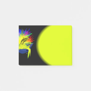 Dolphins in the Sunshine with Hand Post-it Notes