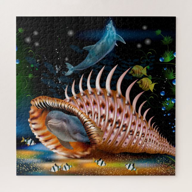 Dolphins Jigsaw Puzzle (Horizontal)