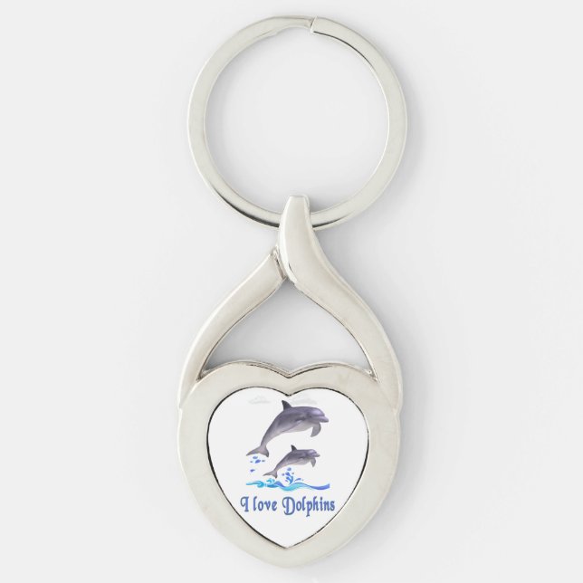Dolphins Key Ring (Front)