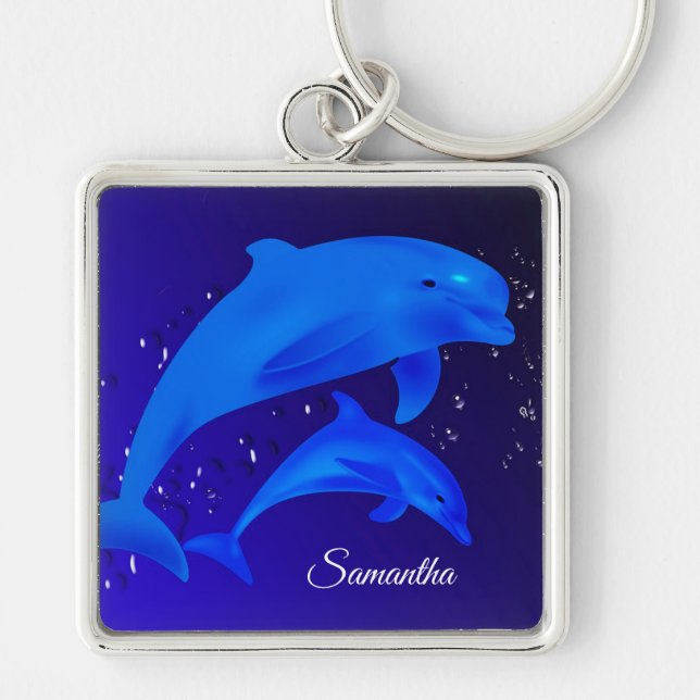 Dolphins Key Ring (Front)