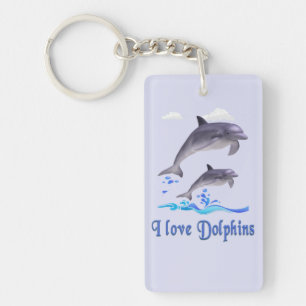 Dolphins Key Ring