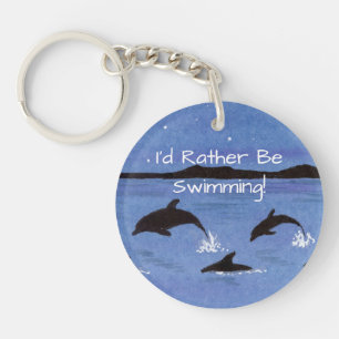Dolphins Key Ring