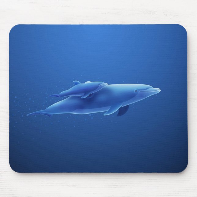 Dolphins Mouse Pad (Front)