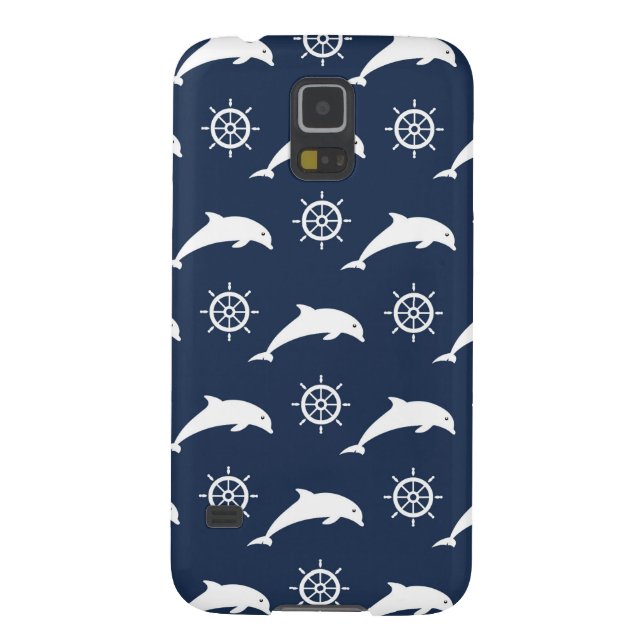 Dolphins On Parade Pattern Case-Mate Samsung Galaxy Case (Back)