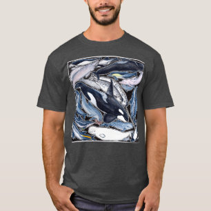 Dolphins orcas belugas narwhals and cie T-Shirt