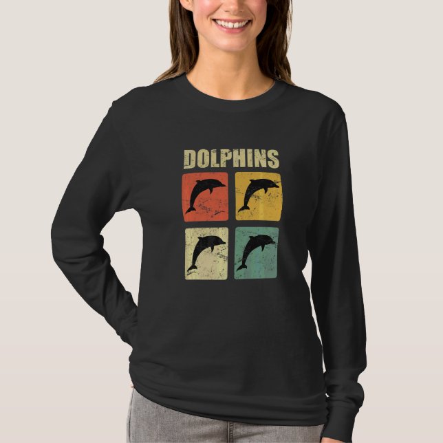 Dolphins Retro T-Shirt (Front)