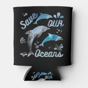 Dolphins / Save Our Oceans Can Cooler