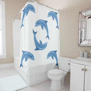 Dolphins Shower Curtain