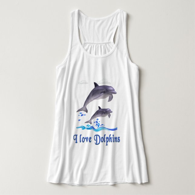 Dolphins Singlet (Design Front)