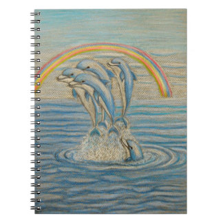 Dolphins Spiral Notebook
