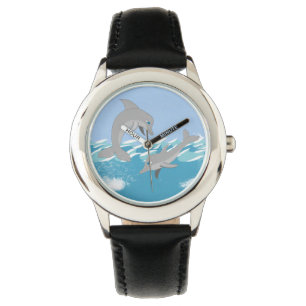 Dolphins Swimming in the Ocean Watch