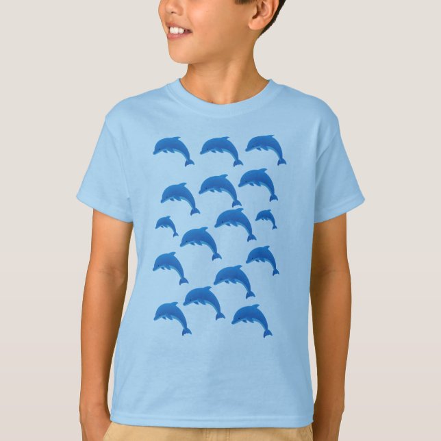Dolphins  T Shirt by diamonds2858 (Front)