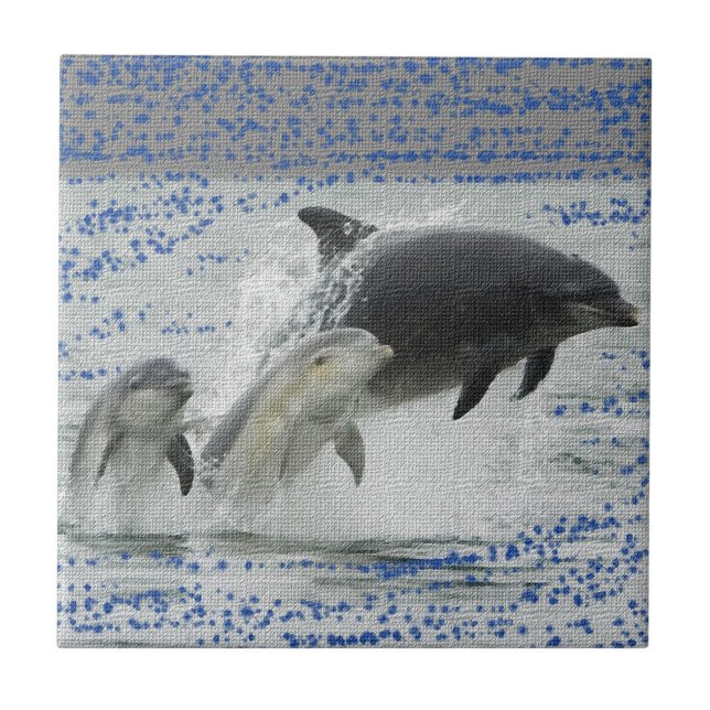 Dolphins Tile (Front)