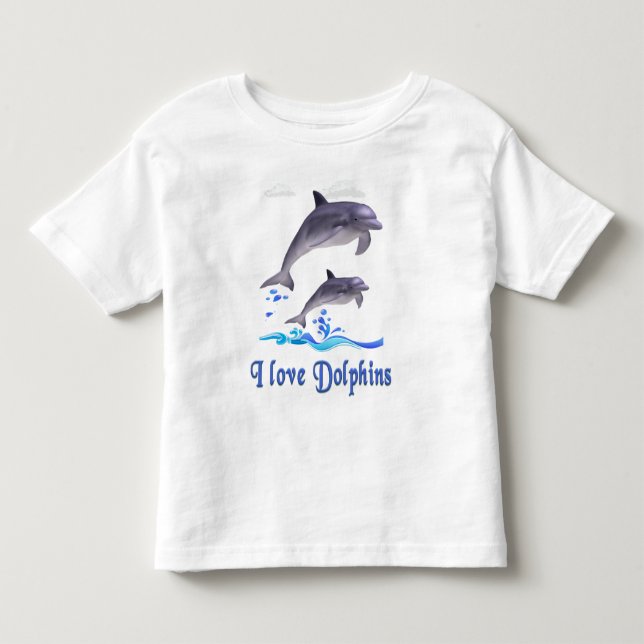 Dolphins Toddler T-Shirt (Front)