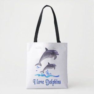 Dolphins Tote Bag