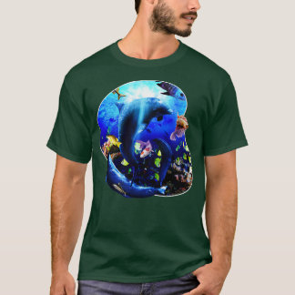 Dolphins Underwater 5 T-Shirt