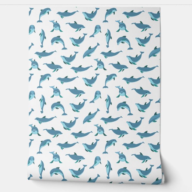 Dolphins Wallpaper (Unrolling)