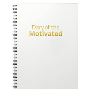 DoM - Notebook of the Motivated (White)