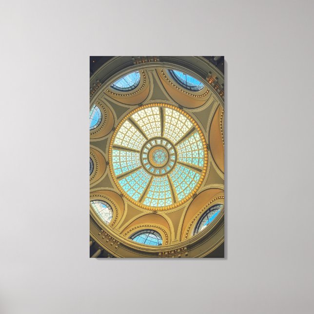 Dome Interior Canvas Print (Front)