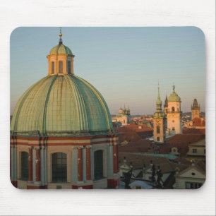 Dome of Church of Saint Francis, Prague, Czech Mouse Pad