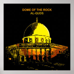 Dome of the Rock: Al-Quds’s Iconic Poster