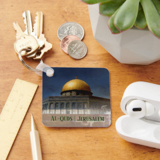 Dome of the Rock Jerusalem Al-Quds Keychain