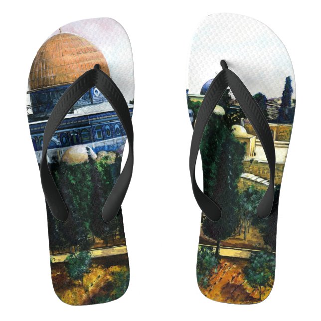 Dome of the Rock, Jerusalem Jandals (Footbed)