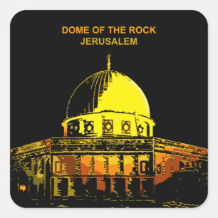 Dome of the Rock: Jerusalem's Heartbeat Sticker