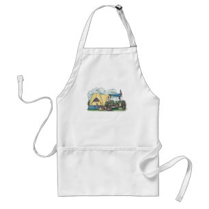 Dome Tent Camper Camping Aprons