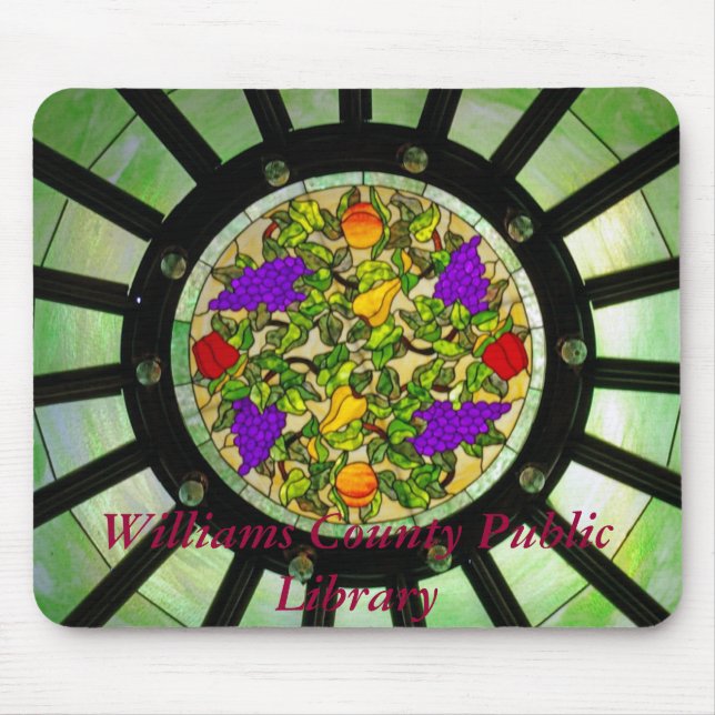 Dome Williams County Public Library Mouse Pad (Front)