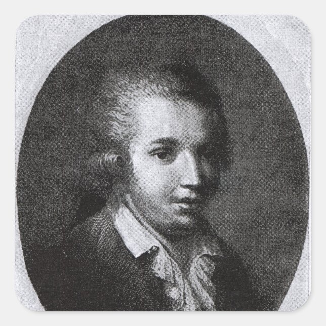 Domenico Cimarosa Square Sticker (Front)