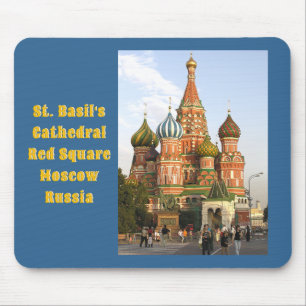 "DOMES OF ST. BASIL'S, MOSCOW" MOUSE MAT/MOUSEPAD PAD