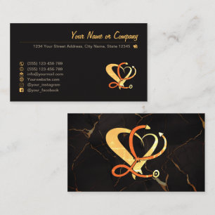 Domestic / Curbside Care. Mobile Nursing Service Business Card