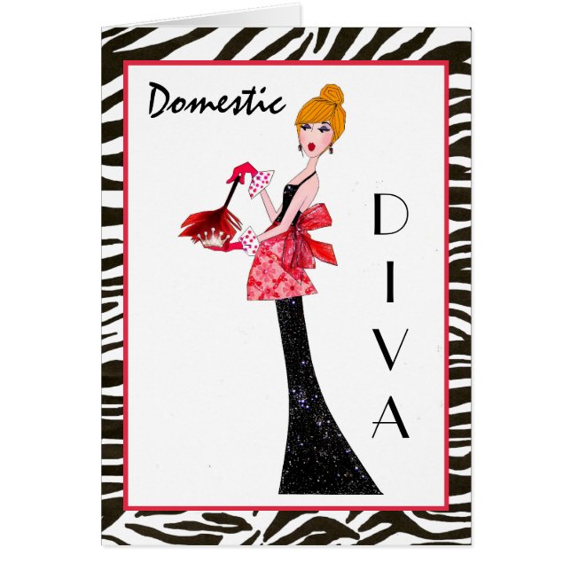 “Domestic Diva”  (Front)