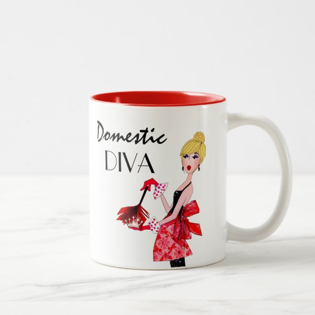 Domestic Diva Mug (Right)