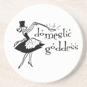 Domestic Goddess Coaster