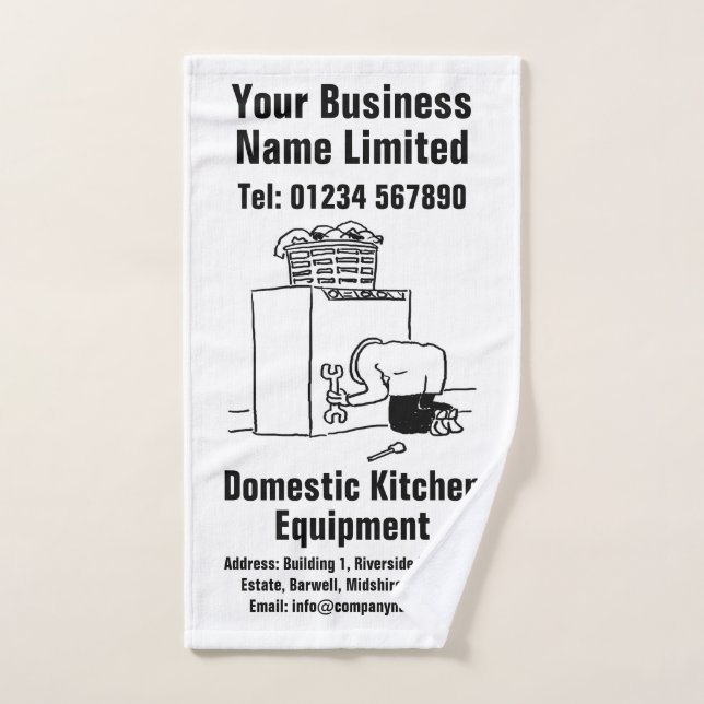 Domestic Kitchen Equipment Design Hand Towel (Hand Towel)