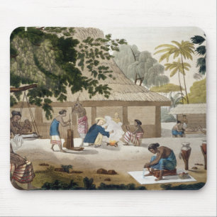 Domestic life in Kupang, Timor, plate 10 from 'Le Mouse Pad