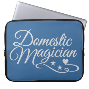 Domestic Magician custom laptop sleeve