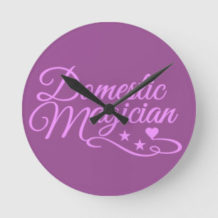 Domestic Magician custom wall clocks