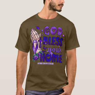 Domestic Violence Awareness god bless faith hope T-Shirt