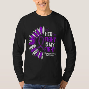 Domestic Violence Awareness Her Fight Is My Fight T-Shirt
