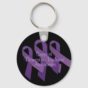 Domestic Violence Awareness Keychain