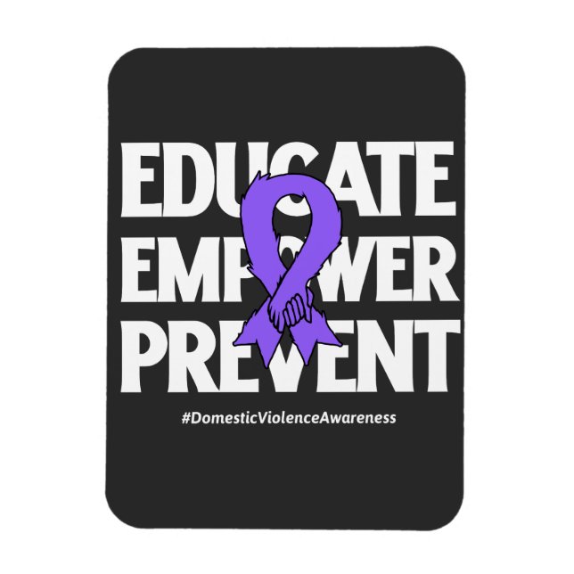 Domestic Violence Awareness Magnet (Vertical)