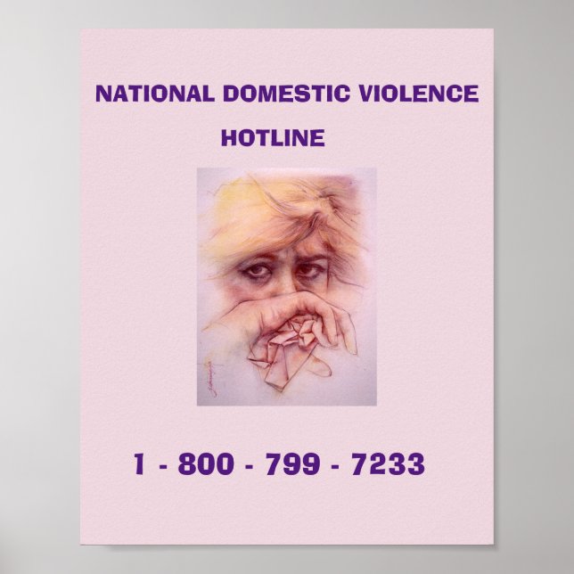 DOMESTIC VIOLENCE AWARENESS POSTER (Front)