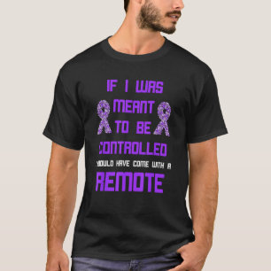 Domestic Violence Awareness Remote World Narcissis T-Shirt
