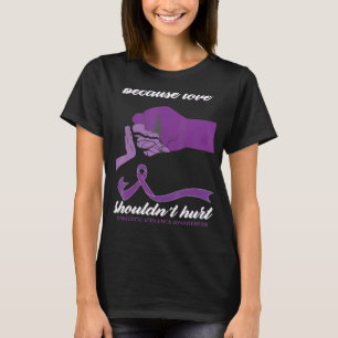 domestic violence awareness ribbon T-Shirt
