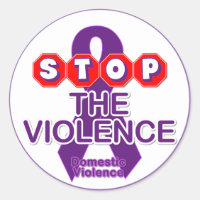 Domestic Violence Awareness Sticker